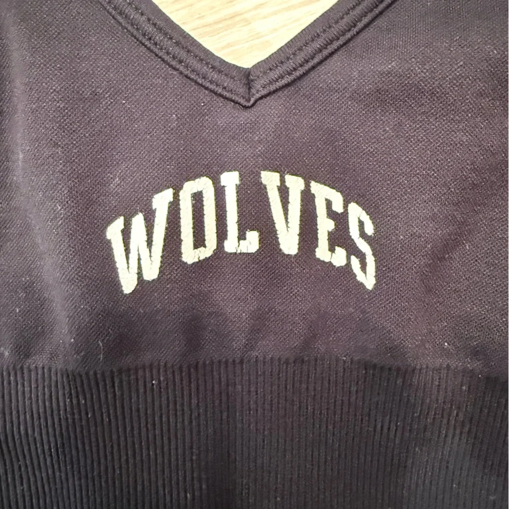 Wolves Black Bralette Top - Women's Intimates - Picture 3 of 5